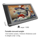 Tablette Graphique Windows Mac OS IPS 15.6 Pouces 5080 LPI Stylo Numérique 14 Touches Barre Tactile - www.yonis-shop.com