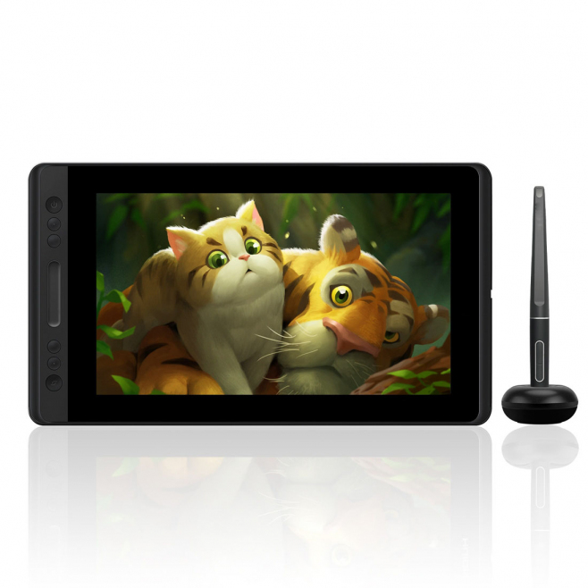 Tablette Graphique Windows Mac OS Écran IPS 13.3 Pouces 1080p Stylet Numérique 5080 LPI USB-C Sans Fil - www.yonis-shop.com