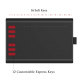 Tablette Graphique 12 pouces Windows Mac OS USB Dessin Professionnel 5080 LPI Stylet 8192 Niveaux de Pression - www.yonis-sho...