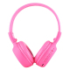 Casque Sans Fil MP3 Audio Stéréo Écran LCD Lecteur Carte Micro SD Fonction Radio FM rose - www.yonis-shop.com