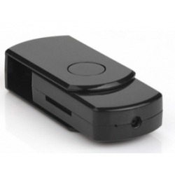Cl&eacute; USB Cam&eacute;ra Espion Rotative 360&deg; Enregistreur Vid&eacute;o HD D&eacute;tection de Mouvement - www.yonis-shop.com