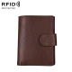 Portefeuille Homme Porte-Carte Protection Magnétique RFID Véritable Cuir Anti-Magnet Paquet Passeport Marron - www.yonis-shop...