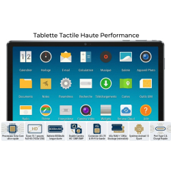 Tablette Tactile 13 pouces Android Full HD 1920x1080p Octa Core