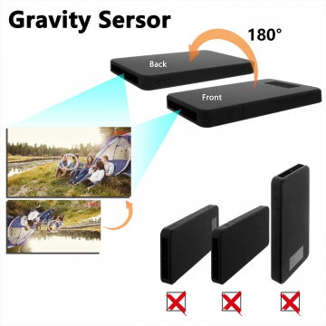 Mini Caméra Espion Power Bank 10000 MAh – 1080P, Détection De Mouvement, Vision Nocturne – Enregistrement En Boucle, Sans WiFi