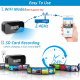 Réveil Caméra Espion Full HD 1080p WiFi Gadget Espionnage Nocturne Capteur de Mouvement - www.yonis-shop.com
