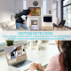 Horloge Murale Caméra Espion 1080p Full HD Caméra Cachée Angle 120° Capteur de Mouvement WiFi - www.yonis-shop.com