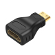 Adaptateur HDMI femelle vers Mini HDMI M&acirc;le - www.yonis-shop.com