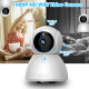 Caméra de Surveillance IP 1080P Motorisé Vidéosurveillance Détecteur de Mouvement LED IR WiFi - www.yonis-shop.com