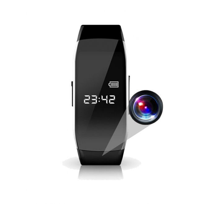 Montre Caméra Espion Full HD 1080p Gadget d’Espionnage Microphone Intégré 128Go - www.yonis-shop.com