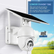 Caméra WiFi Solaire Full HD 1080P Alarme PIR Vision Nocturne Audio Bidirectionnel - www.yonis-shop.com