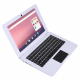 Mini Ordinateur Portable Android 10,1 Pouces 2Go+16Go WiFi HDMI Blanc - www.yonis-shop.com