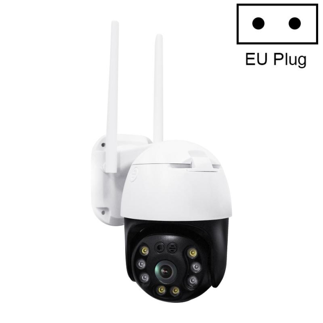 Caméra Surveillance Wifi 360° IP65 Full HD - Vision Nocturne, Détection Humanoïde, Intercom, 128Go SD - www.yonis-shop.com