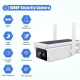 Caméra de Surveillance Extérieur IP 1080p Wifi Batterie Energie Solaire Vision Nocturne Détection Mouvement - www.yonis-shop.com