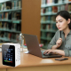 Détecteur De CO2 Portable 5 En 1 Avec Écran LED: Qualité De L'air, Température, Humidité - www.yonis-shop.com