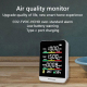 Détecteur de CO2 Portable Qualité de l'Air Formaldéhyde Affichage Intelligent - www.yonis-shop.com
