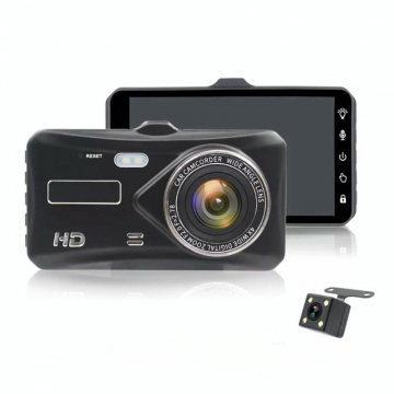 Dashcam Avant Et Intérieure 4K – Vision Nocturne, Capteur G, Mode Parking, Carte 64 Go Incluse, Pour Voiture - 2