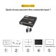 Mini Passerelle Multimédia 4K Lecture Automatique Disque Dur HDMI USB SD - www.yonis-shop.com