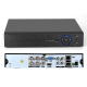 Kit Vidéosurveillance 4CH 1080P 2MP Avec Vision Nocturne et Détection de Mouvement Blanc - www.yonis-shop.com