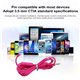 Casque Bluetooth Ecoute Stéréo Entrée Audio Jack 3,5mm Appels Mains Libres Format Pliable - www.yonis-shop.com