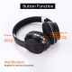 Casque Audio Bluetooth V5.0 Sans Fil Batterie Longue Durée FM Micro SD - www.yonis-shop.com