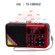 Poste Radio FM Enceinte Bluetooth Lecteur Numérique 70-108mHz Stéréo 1500mAh - www.yonis-shop.com
