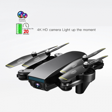 Drone Funfob Pro 4K Avec Caméra HD - Pliable - Télécommande WiFi - Idéal Débutants & Enfants - 1 Batterie