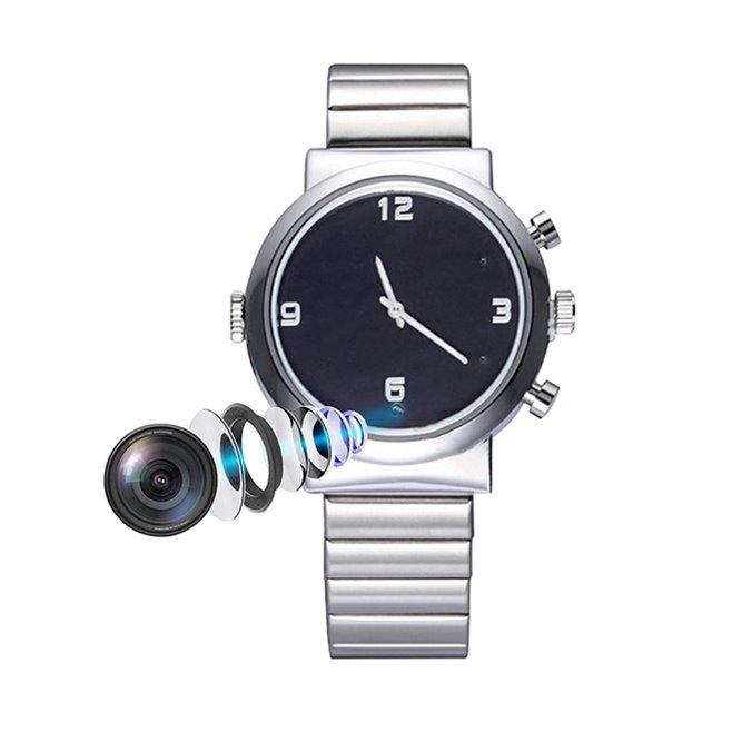 Montre Caméra Espion Full HD 1080p Détection Mouvement Vision Nocturne Enregistrement Audio et Vidéo - www.yonis-shop.com