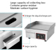 Plancha Électrique Inox 1500W Température Réglable 50-300°C Anti-Corrosion - www.yonis-shop.com