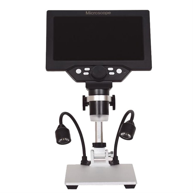 Microscope Electronique Portable HD 12MP 7 Pouces Avec LED et Zoom 1200X - www.yonis-shop.com
