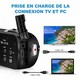 Caméscope Numérique Connecté Ultra HD 2,7K 30MP Wifi Vision Nocturne Infrarouge App Android iOS - www.yonis-shop.com