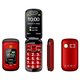 Téléphone Portable Flip 2.4 Pouces Grandes Touches Double SIM SOS FM 32MB - www.yonis-shop.com