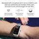 Montre Connectée Femme NX2 Ecran Couleur 1.13 Pouces IP68 Étanche Support Rappel Physiologique - www.yonis-shop.com