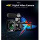 Caméscope Numérique 4K WiFi Écran Tactile 3.1 pouces 24MP 30x Vision Nocturne App Android iOS HDMI - www.yonis-shop.com