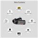 Caméscope Numérique 4K HD Vision Nocturne WiFi Zoom Optique 12X Avec Micro Et Support - www.yonis-shop.com