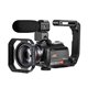 Caméscope Numérique 4K HD Vision Nocturne WiFi Zoom Optique 12X Avec Micro Et Support