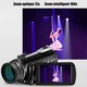 Caméscope Numérique 4K HD Vision Nocturne WiFi Zoom Optique 12X Noir Standard - www.yonis-shop.com