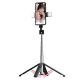 Trépied Selfie Bluetooth Ultra Léger et Portable, Rotation 360°, Lumière de Beauté - www.yonis-shop.com