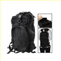 Sac À Dos Tactique Style Militaire Ordinateur Portable 14 Pouces Imperméable Nylon Ajustables Oxford Noir - www.yonis-shop.com