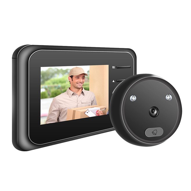Visiophone avec Écran LCD 2.4 Pouces Vision Nocturne Photo Interphone Vidéo - www.yonis-shop.com