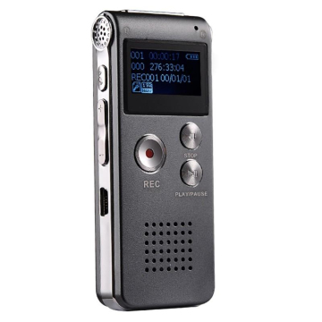 Micro Espion Ecoute A Distance Dictaphone Réunion Cours Enregistreur Vocal Numérique COVVY 64 Go - Avec Activation Vocale - Pour Cours, Réunions, Interviews Dictaphone Numérique Enregistreur Audio