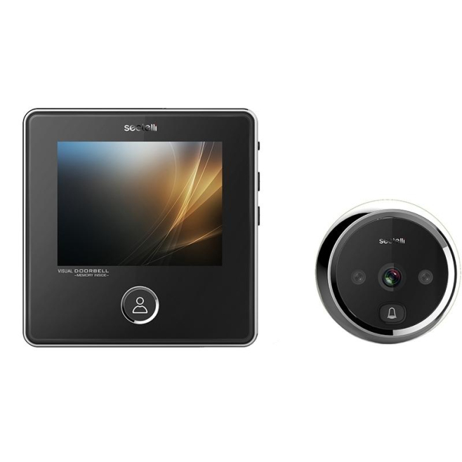 Interphone Vidéo 3.0MP HD Avec Vision Nocturne Et Écran 3.0 Pouces - Supporte 180 Jours de Veille - www.yonis-shop.com