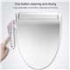 Toilette Japonaise U-Shape Multifonction Chauffage Automatique Eclairage Nuit PP - www.yonis-shop.com
