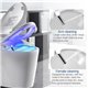 Toilette Japonaise U-Shape Multifonction Chauffage Automatique Eclairage Nuit PP - www.yonis-shop.com