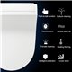 Toilette Japonaise U-Shape Multifonction Chauffage Automatique Eclairage Nuit PP - www.yonis-shop.com