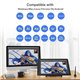 Tablette Graphique avec Ecran Couleur Tactile 21.5 Pouces IPS Full HD Autonome Dessin + Stylet - www.yonis-shop.com