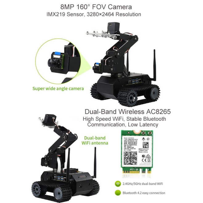 Robot à chenille chassis qualité