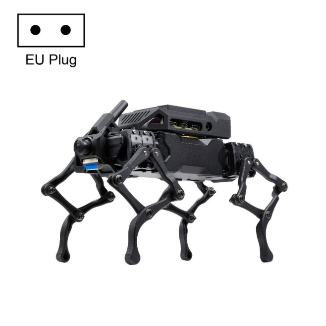 Robot Chien Bionique 12-DOF Avec Pack Extension - Structure Fiable et Mouvement Flexible - www.yonis-shop.com