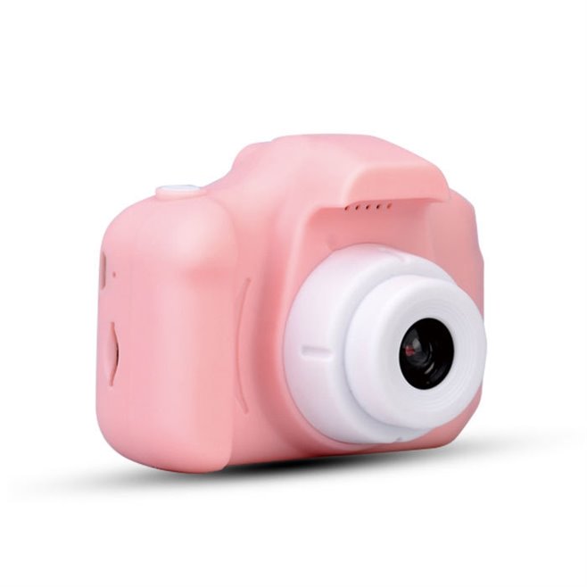 Appareil Photo Enfant Rose 5.0 Mega Pixels Ecran 2 Pouces Autonomie 12h Stockage 32G - www.yonis-shop.com