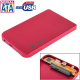 Boîtier Pour Disque Dur Externe Windows Mac OS 2.5 Pouces USB 2.0 SATA Rouge