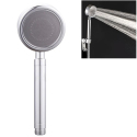 Pommeau Douche Rond Aluminium Douchette Haute Pression Économie D’Eau Salle de Bain Argent - www.yonis-shop.com